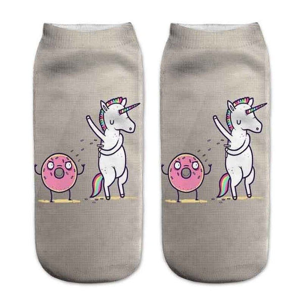 Donut and Nutella Socks