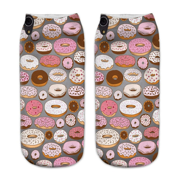 Donut and Nutella Socks