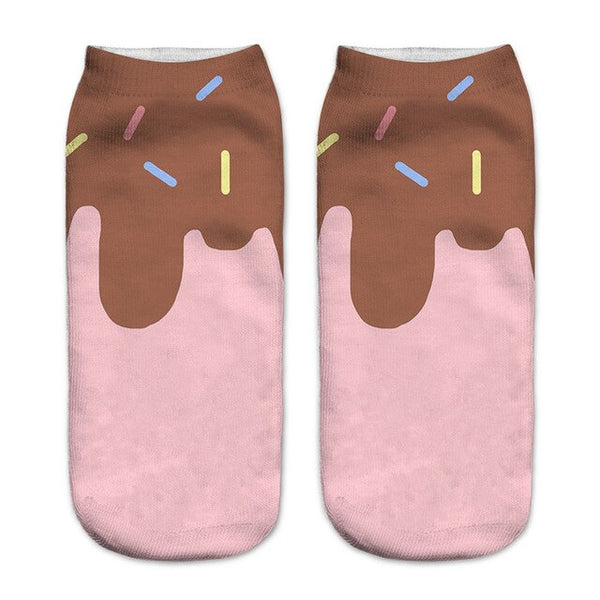 Donut and Nutella Socks