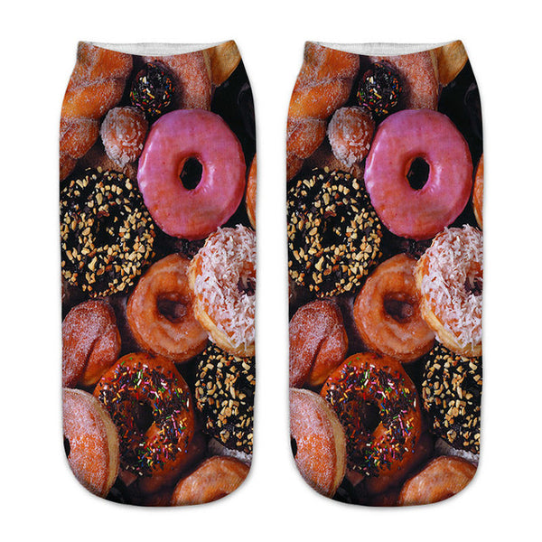 Donut and Nutella Socks