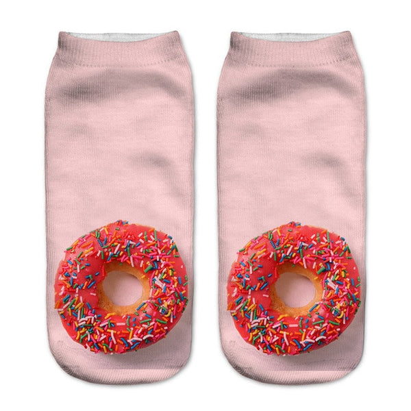 Donut and Nutella Socks