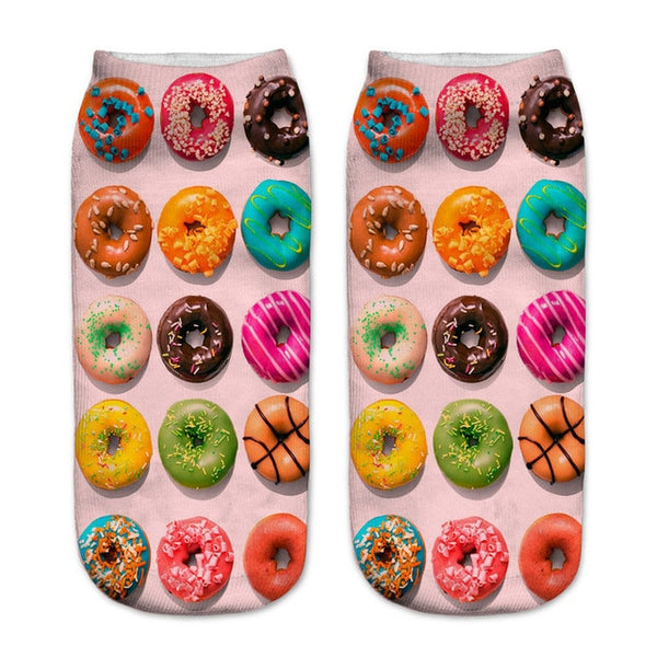 Donut and Nutella Socks