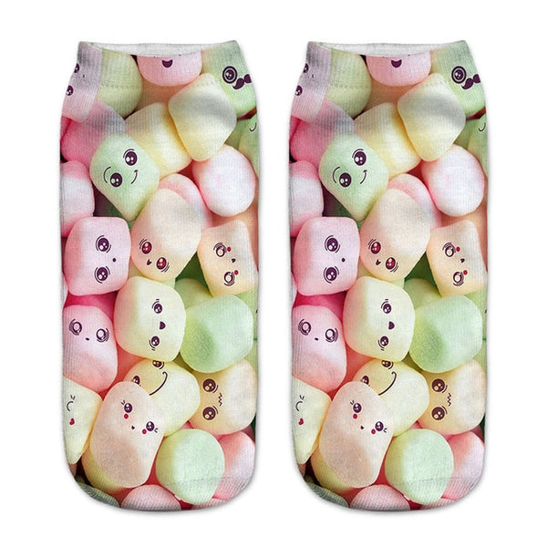 Donut and Nutella Socks