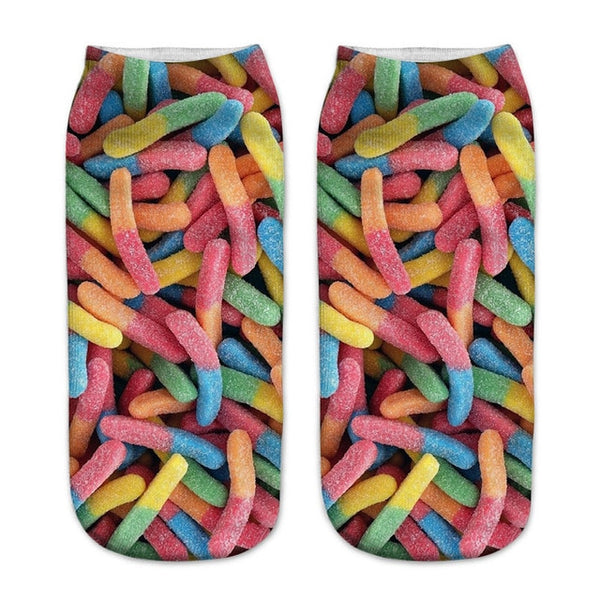 Donut and Nutella Socks