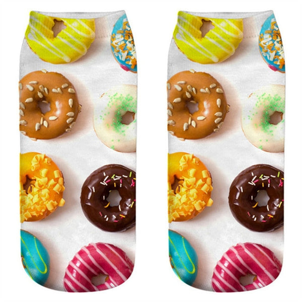 Donut and Nutella Socks