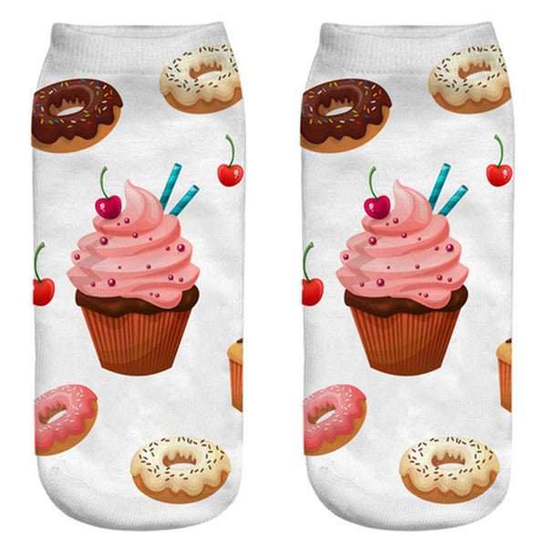 Donut and Nutella Socks