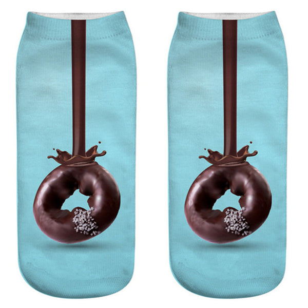 Donut and Nutella Socks