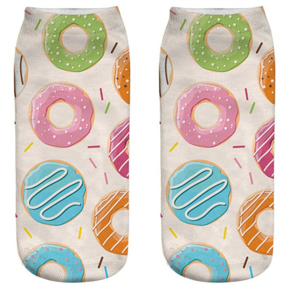 Donut and Nutella Socks