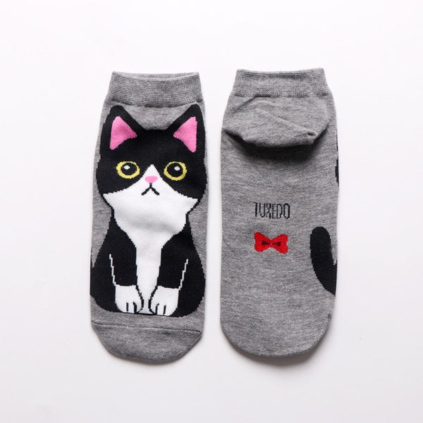 Cartoon Cat Socks