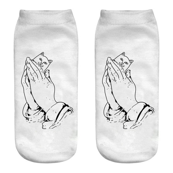 Funny Cat Socks
