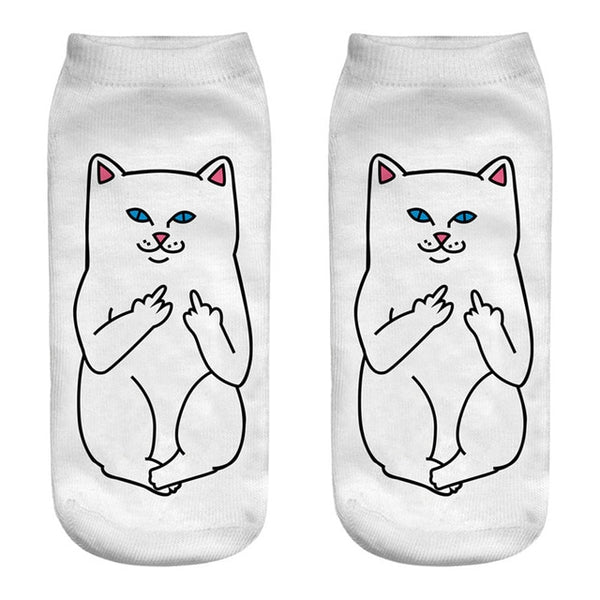 Funny Cat Socks