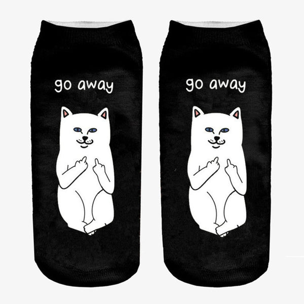 Funny Cat Socks