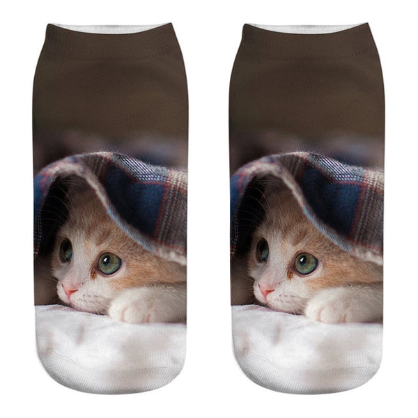 Funny Cat Socks