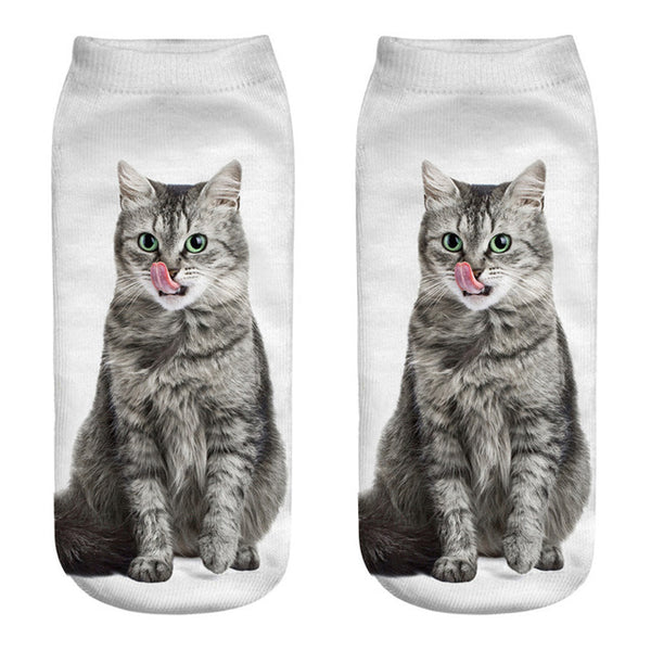 Funny Cat Socks