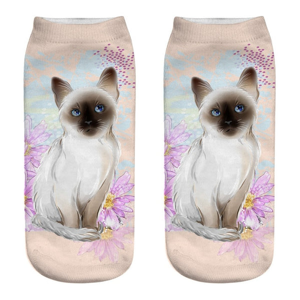 Funny Cat Socks