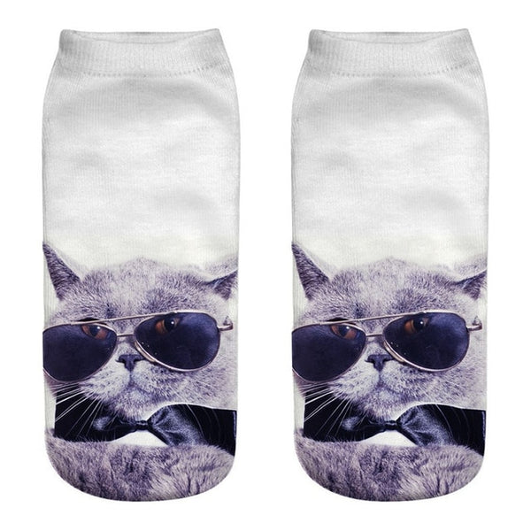 Funny Cat Socks