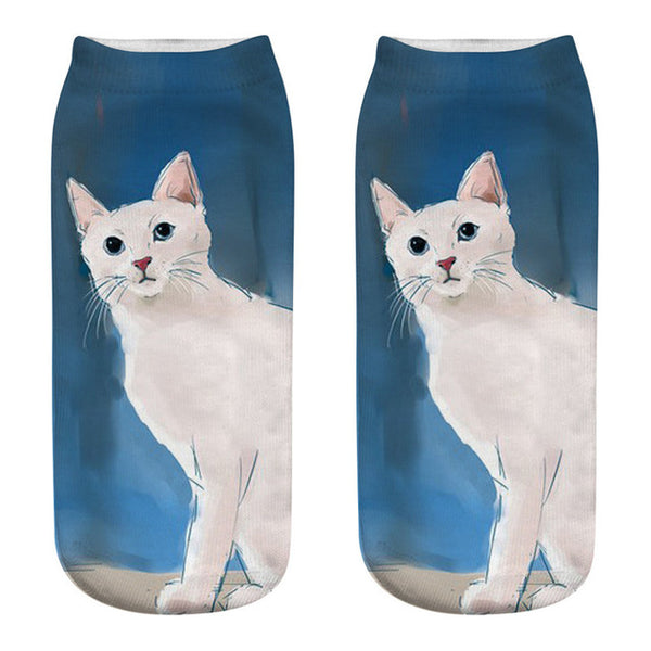 Funny Cat Socks