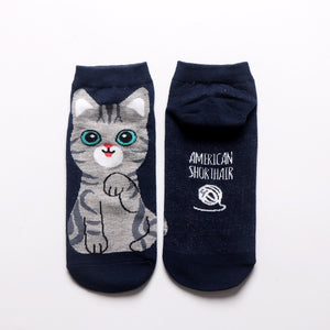 Cartoon Cat Socks