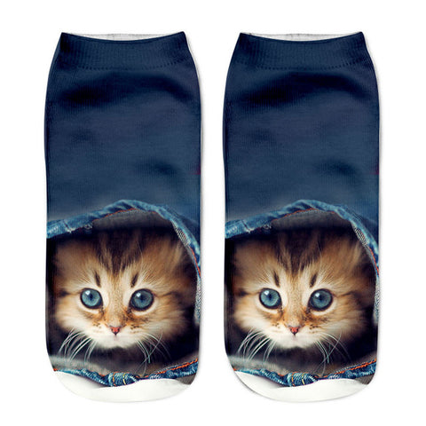 Funny Cat Socks