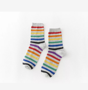 Rainbow Woman Socks